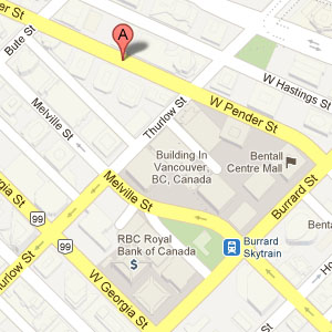 Google Map of Pender Copy Pender Copy Ltd.